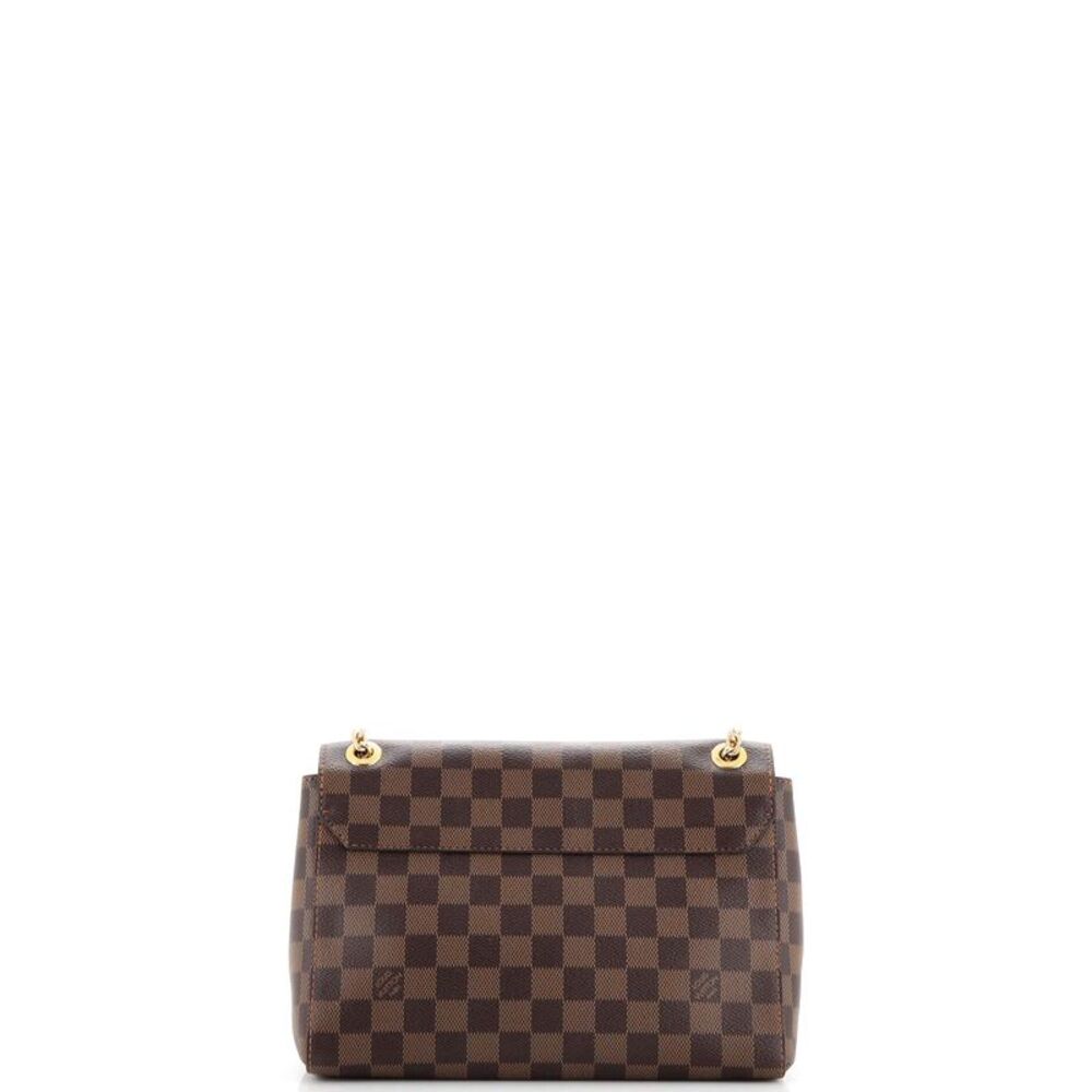 Louis Vuitton Vavin Handbag Damier with Leather PM Brown, Multicolor - Picture 3 of 8